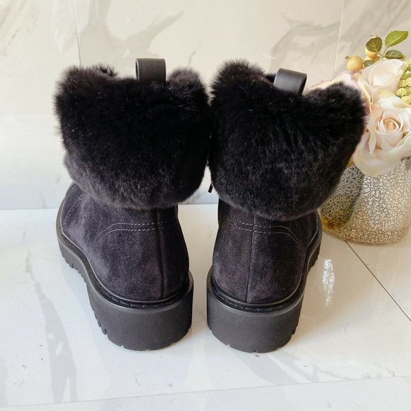 VALENTINO GARAVANI Rockstud Combat Ankle Boot Lace - Picture 6 of 10